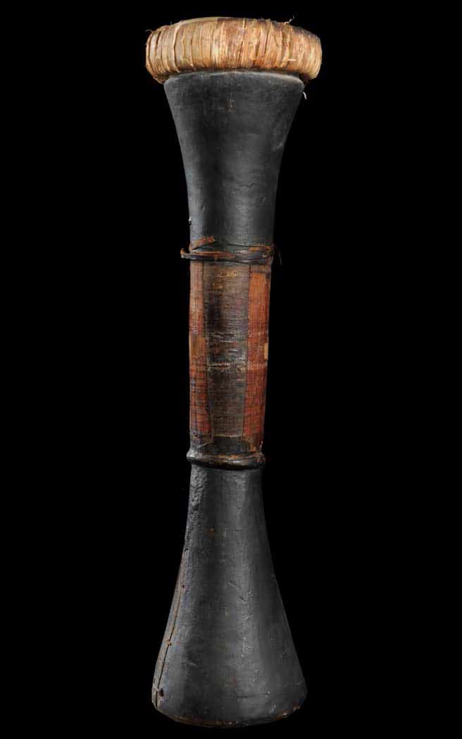 Traditional Western Highlands drum from Papua New Guinea