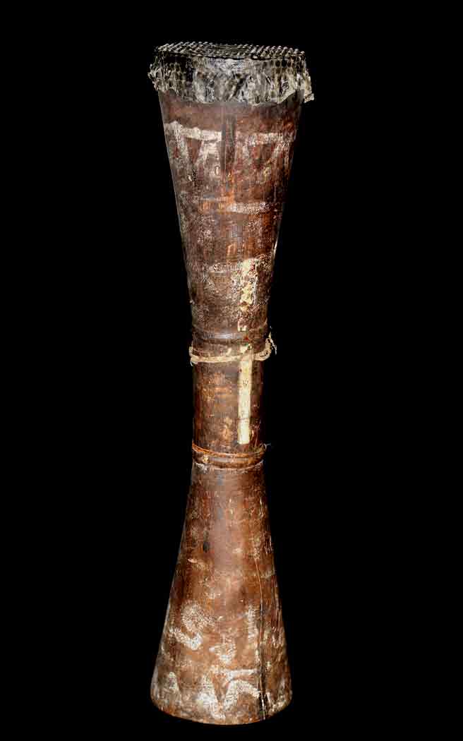 Traditional Collingwood Bay drum from Papua region