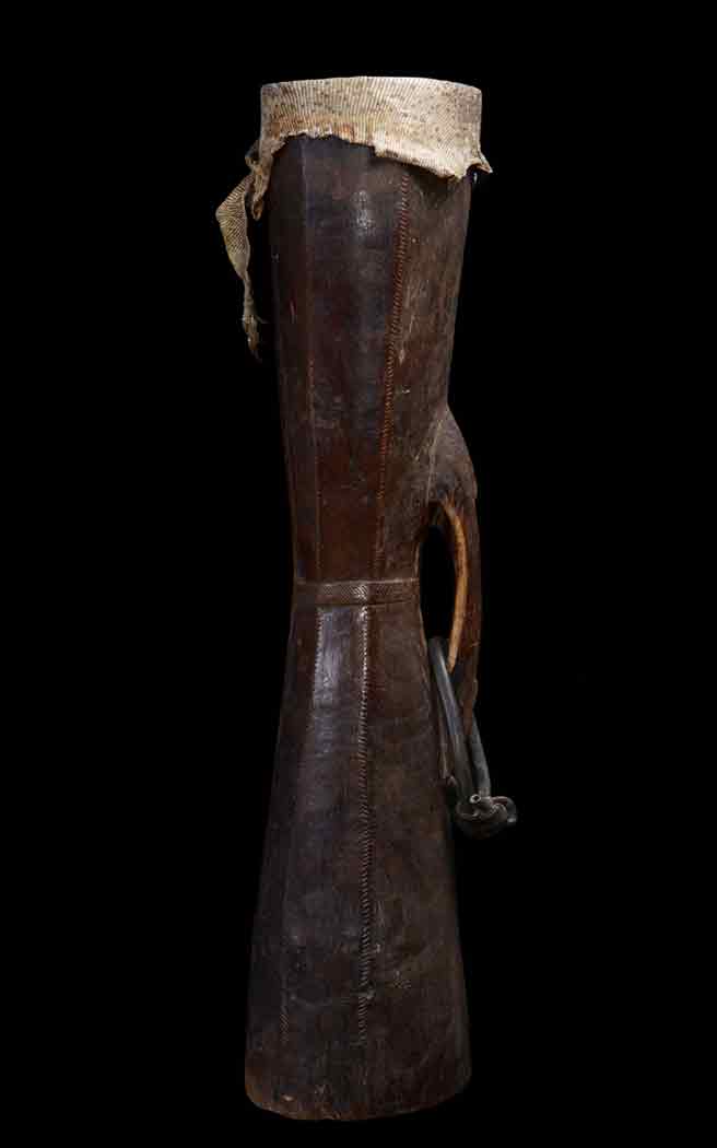 Traditional Motu area drum from Papua New Guinea