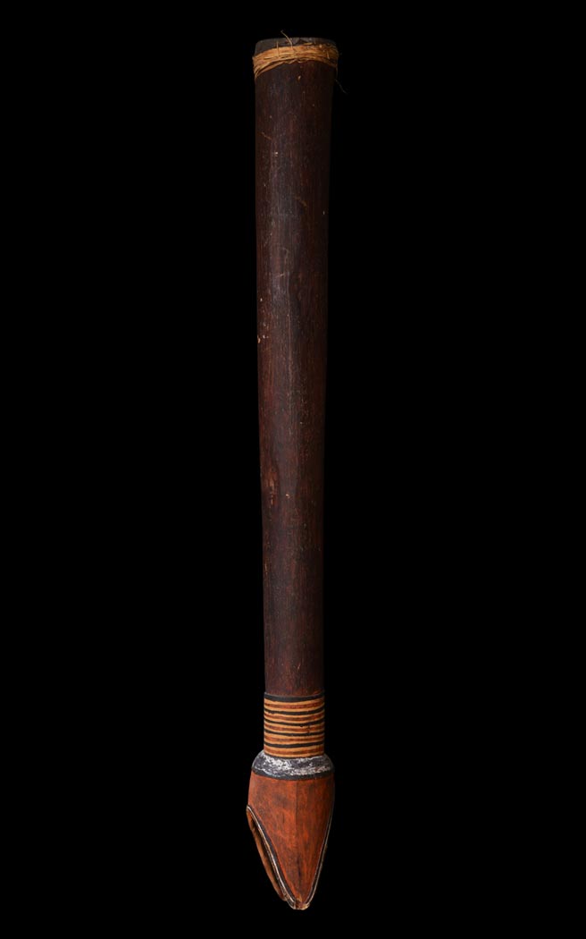 Traditional Nomad River drum from Papua New Guinea